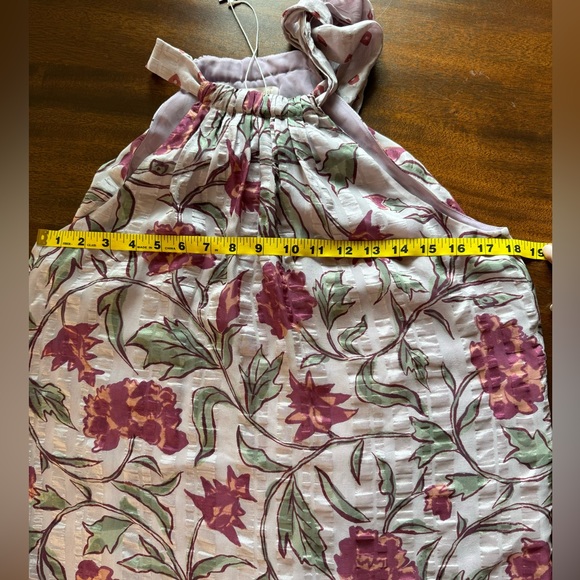 REBECCA TAYLOR - Zadie Fleur Silk Tie Sleeveless Blouse - Picture 10 of 16